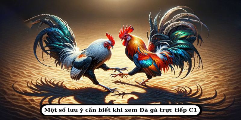 Lưu ý khi cá cược gà chọi c1